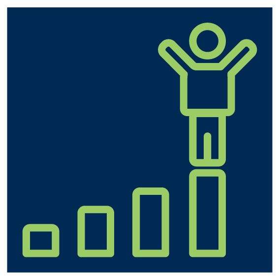 success graph icon